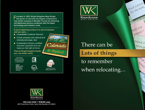 WK Real Estate Relocation Brochure Design