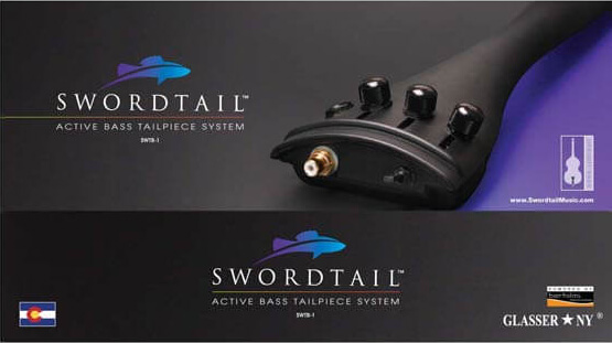 Swordtail Music Package Design Label: Part of Full Product Branding